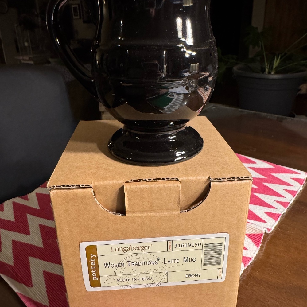 Woven Traditions Latte Mug